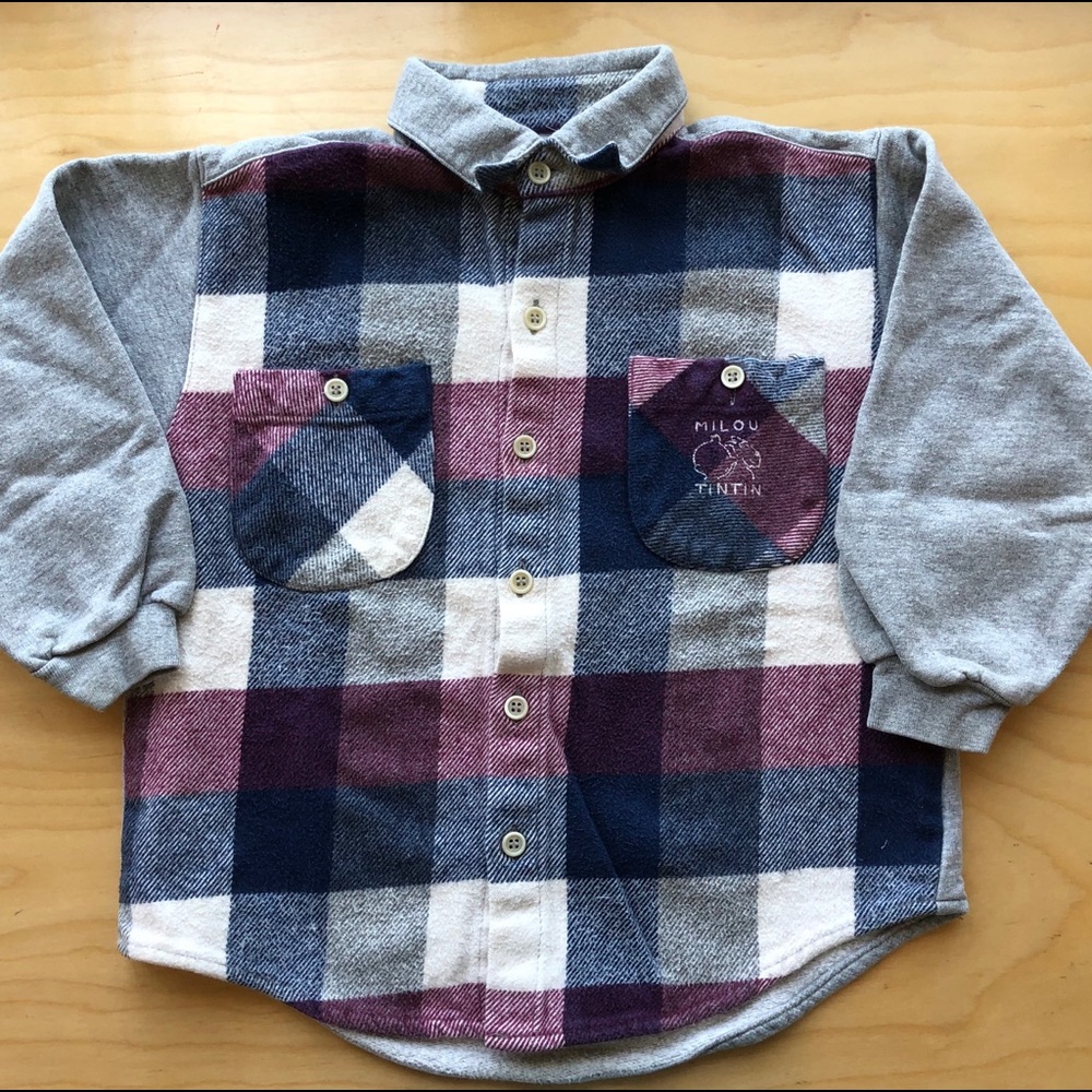 Floriane Tintin Sweatshirt/Flannel shirt jacket  5